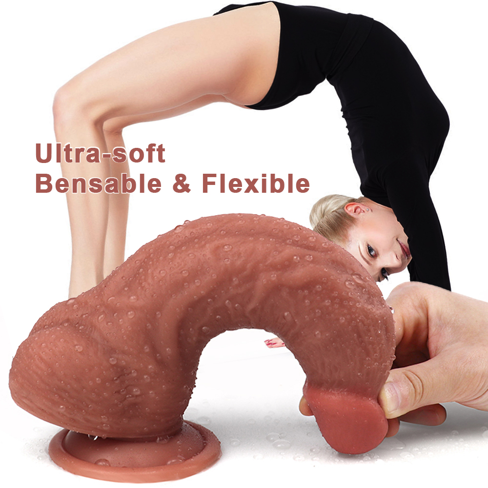 d0705 flesh realistic dildo 21*5cm