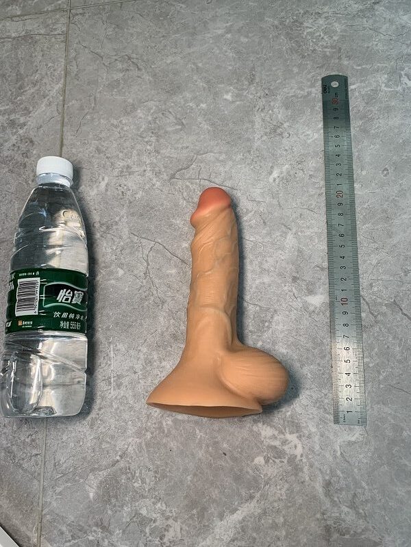7″ soft silicone dick d0902