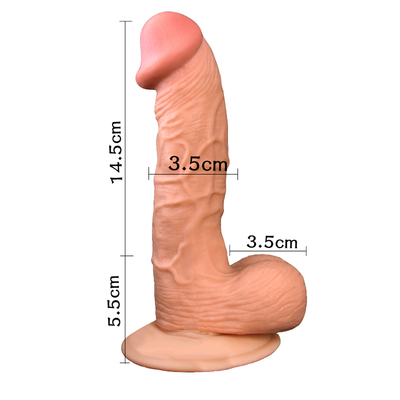 rechargeable spray vibe soft dildo