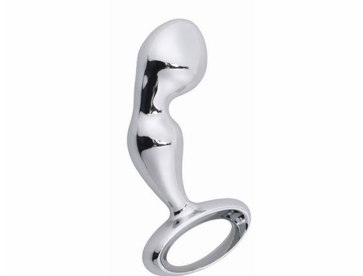 metal hand held ring butt plug