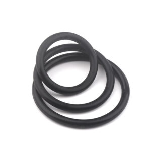 black silicone cock ring 3pcs/set