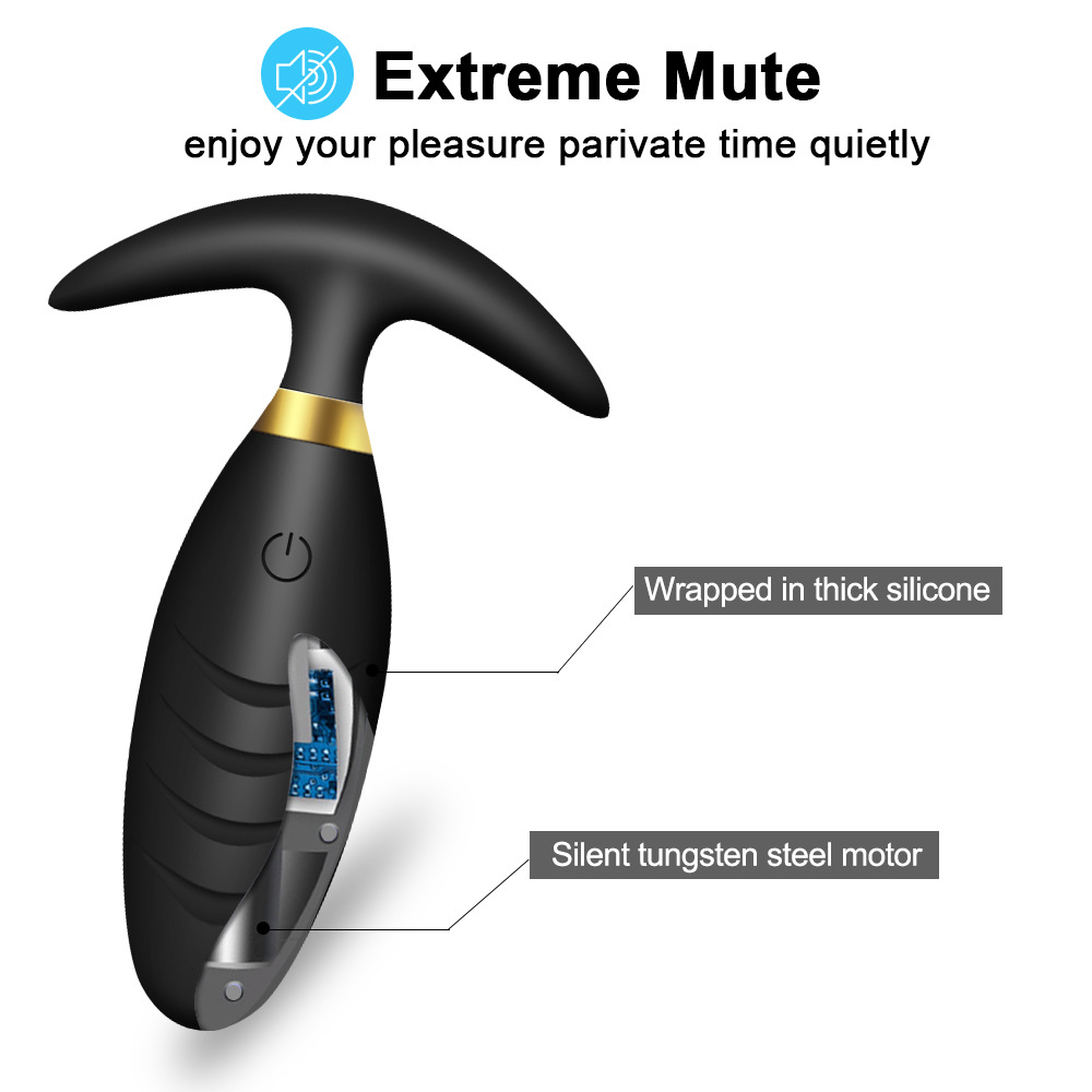 wireless remote control butt plug & anal plug