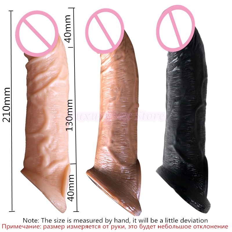 fat brown penis sleeve extender