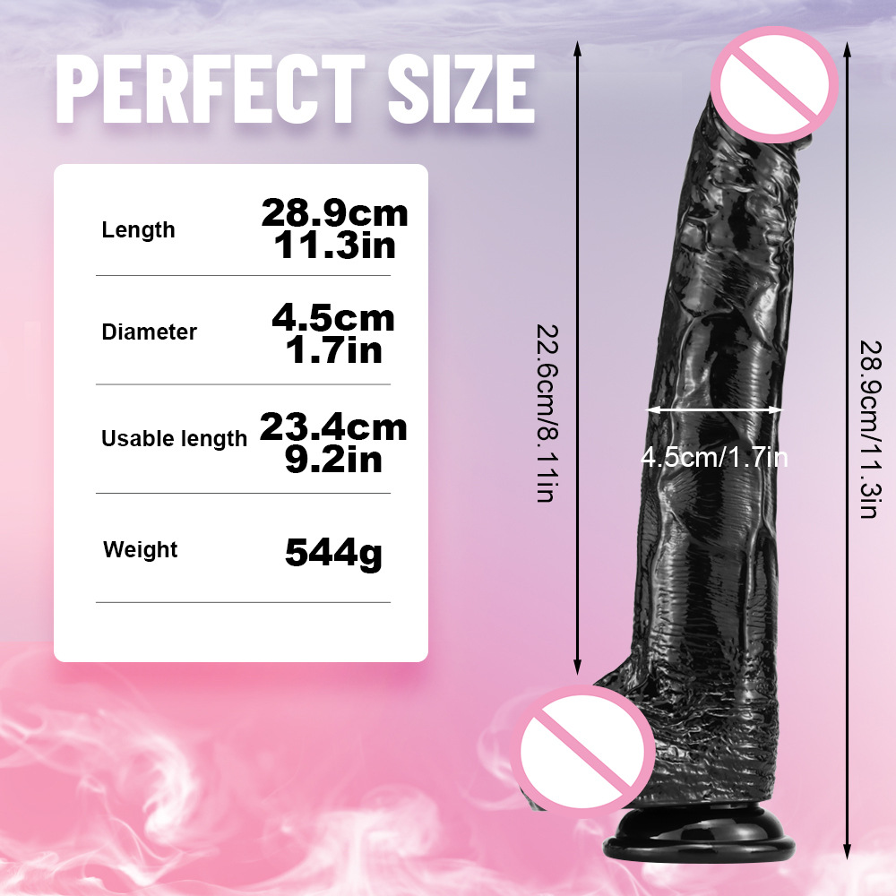 d0712 flesh 29*4.5cm dildo