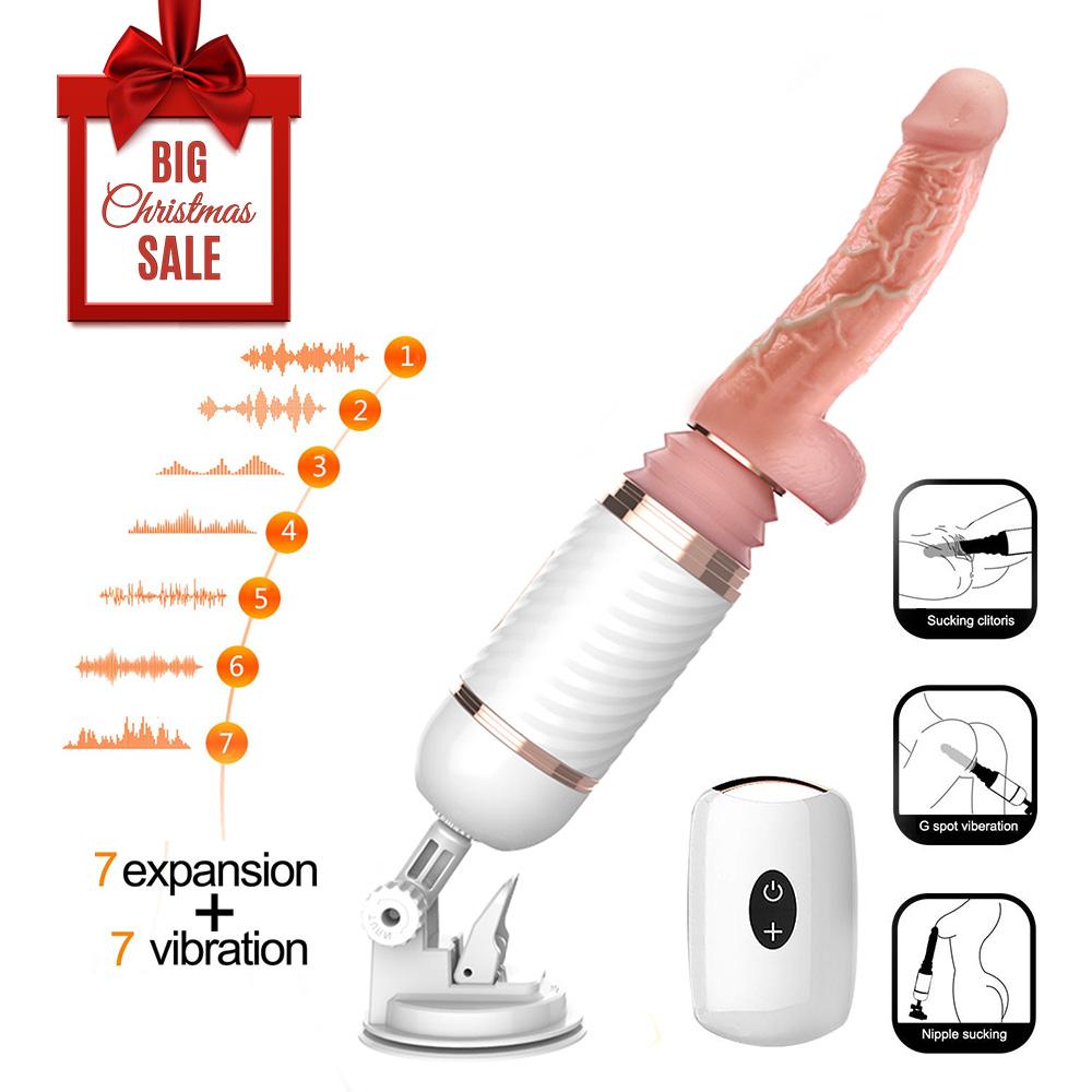 stable thrusting dildo machine toys