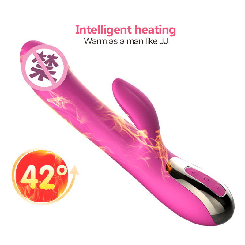 rechargeable double vibrator automatically rod