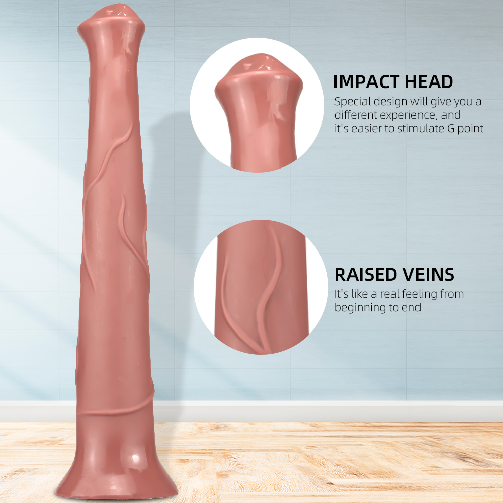 d0711 flesh 44*6cm horse dildo