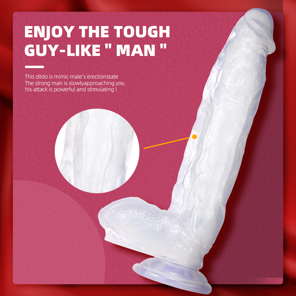 crystal big dildo